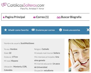 paginas de solteros catolicos gratis